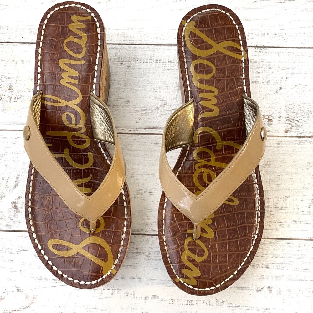 Sam Edelman | Wedged Sandals - Picture 4 of 8